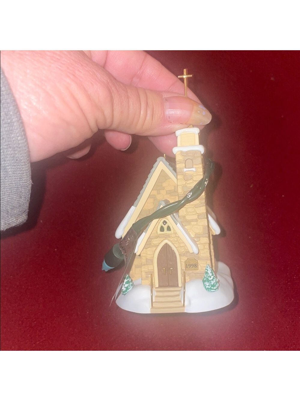 Hallmark Church Ornament 1998